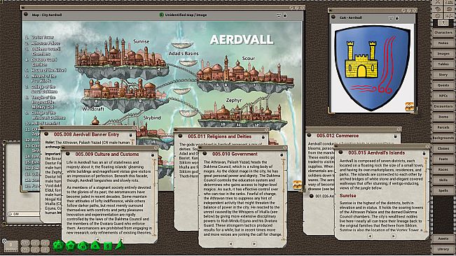Fantasy Grounds - Southlands Worldbook for 5th Edition