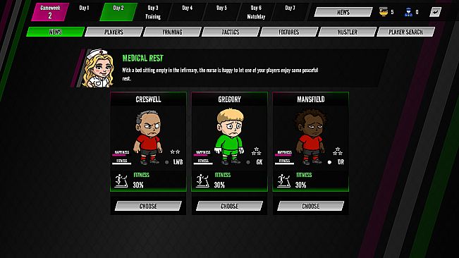 Slammer Soccer: Football Management