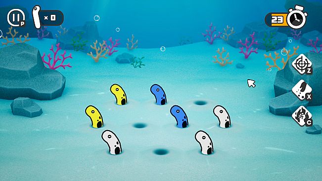 Pull Out! Spotted Garden Eels