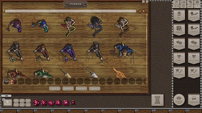 Fantasy Grounds - Jans Token Pack 34 - Circus