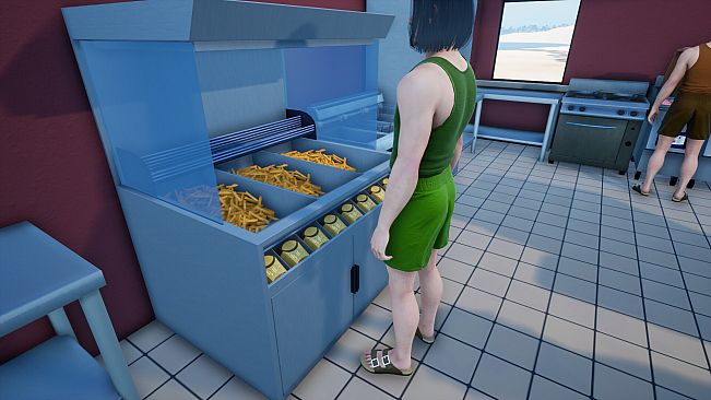 Fast Food On The Beach!