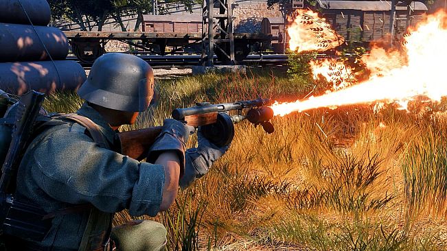 Enlisted - Suomi KP/-31 with flamethrower Squad