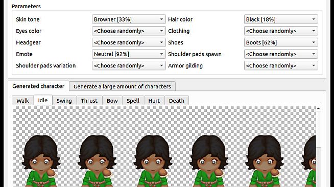 Game Character Hub PE: 2D Customizable Character - Female