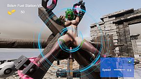 BDSM Fuel Station - interactive physics simulation