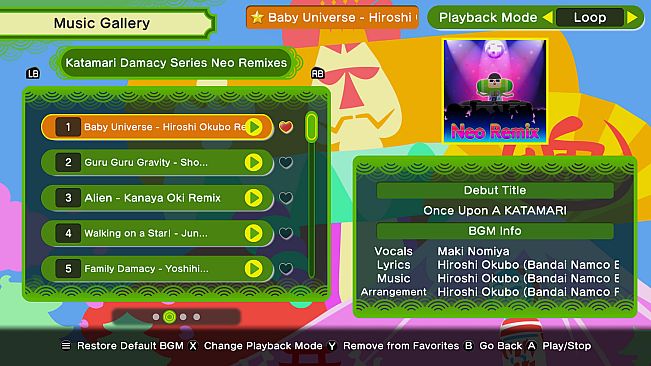 Once Upon A KATAMARI - Katamari Damacy Series Neo Remixes