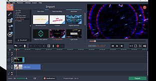 Movavi Video Editor Plus 2020 Effects  - VHS Intro Pack
