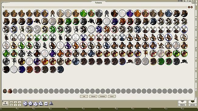 Fantasy Grounds - Saints & Heroes, Volume 11 (Token Pack)