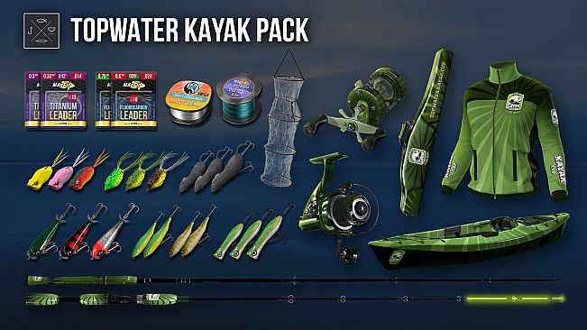 Fishing Planet: Topwater Kayak Pack
