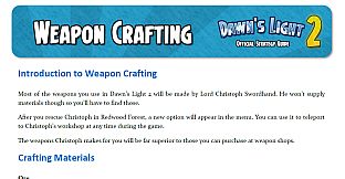 Dawn's Light 2 - Strategy Guide