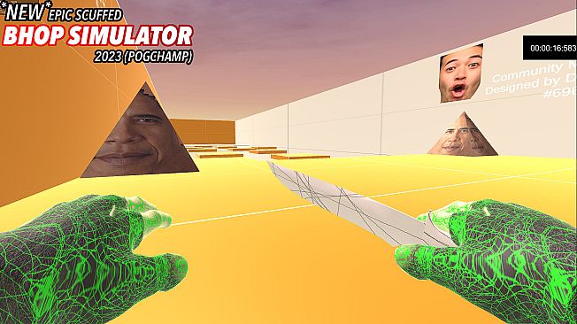 *NEW* SCUFFED EPIC BHOP SIMULATOR 2023 (POG CHAMP)