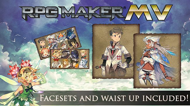 RPG Maker MZ - MV Cover Art Characters Pack