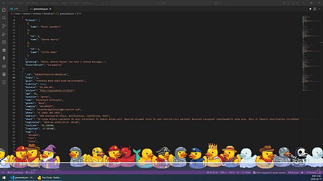 Tiny Ducks: Desktop Bath