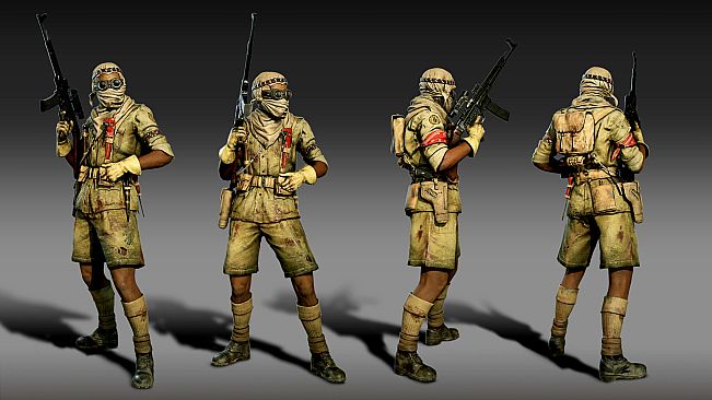 Zombie Army 4: Desert Rat Shola Outfit