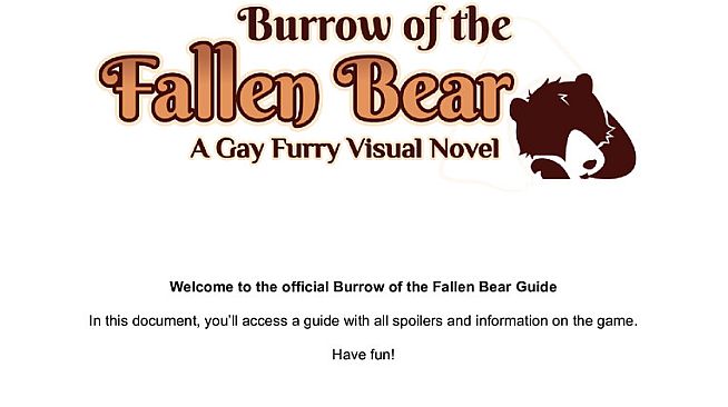 Burrow of the Fallen Bear: Guide