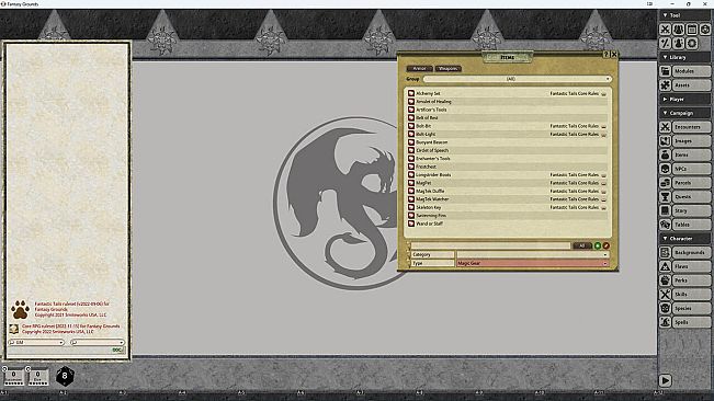 Fantasy Grounds - Fantastic Tails: Traveler's Guide to Antera