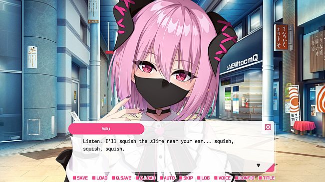 My oshi vtuber jumped through the screen and now we're living together: Slightly psycho succubus ASMR streamer