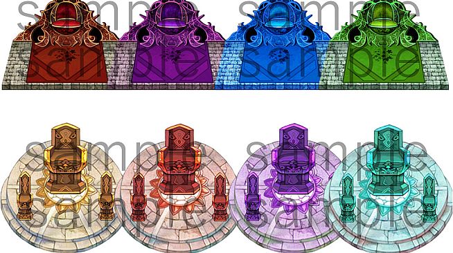 RPG Maker MZ - NATHUHARUCA Throne Tilesets