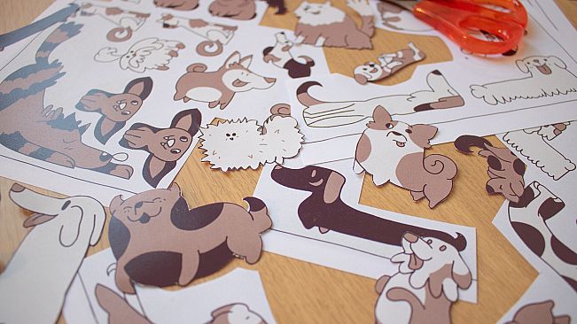 Dogs Organized Neatly - Paper Edition