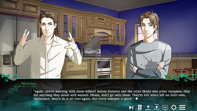 Twice Reborn: a vampire visual novel