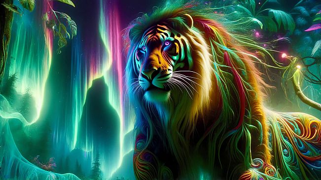 AI-VJ - Aurora 4k Visuals