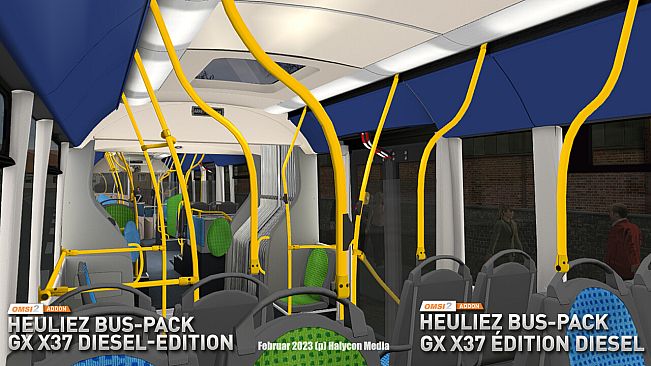 OMSI 2 Add-on Heuliez Bus-Pack GX x37 Diesel-Edition