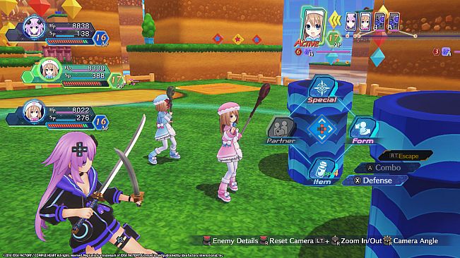 Megadimension Neptunia VIIR - 4 Goddesses Online Starter Weapon Set