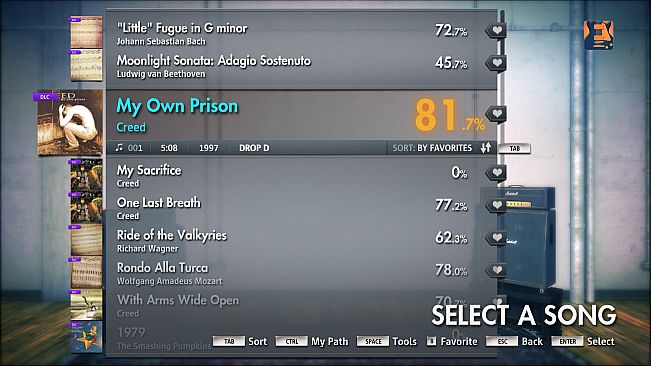 Rocksmith 2014 – Creed - “My Own Prison”