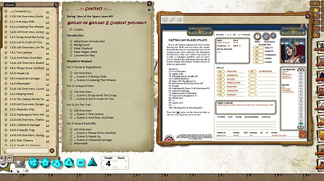 Fantasy Grounds - Waylaid on Wayland & Gunboat Diplomacy