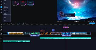 Movavi Video Editor Plus 2021 Effects - Magic World Set