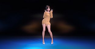 Angel Legion-DLC Off-Shoulder Sweater (Yellow)
