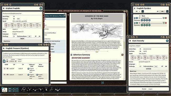 Fantasy Grounds - Fifth Edition Fantasy #19: Denizens of the Reed Maze