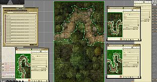 Fantasy Grounds - Pathfinder RPG - GameMastery Map Pack: Forest Trails