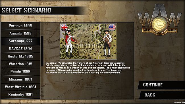 Wars Across the World: Saratoga 1777