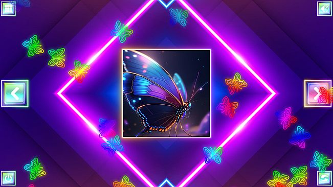 Neon Fantasy: Butterflies