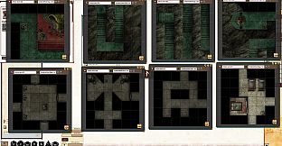 Fantasy Grounds - Pathfinder RPG - Pathfinder Flip-Tiles - Villain Lairs set