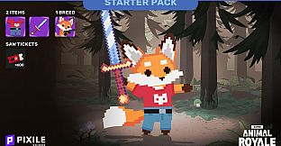 Super Animal Royale Pixelated Starter Pack