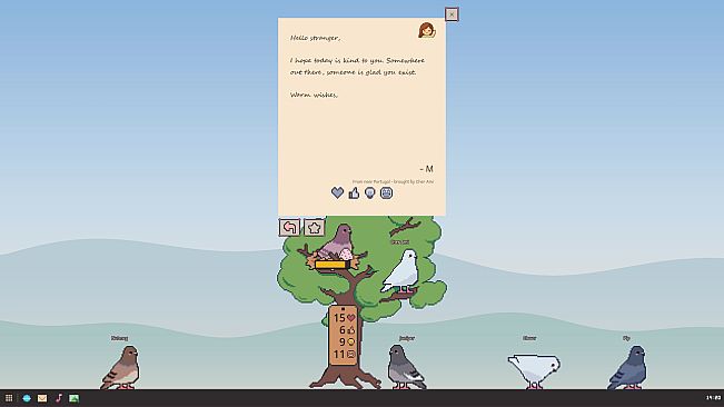 Dear Pigeon