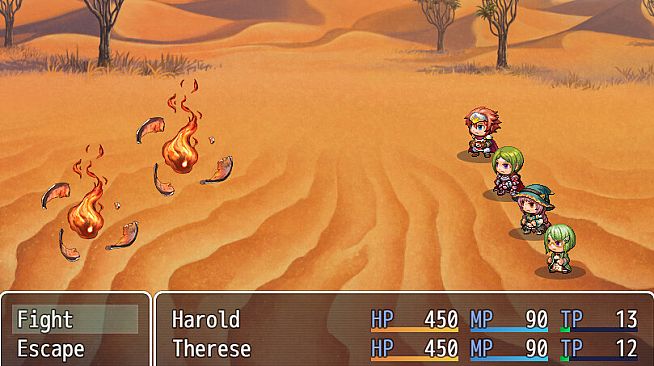 RPG Maker MV - Nemo's Desert Battlers Pack 1
