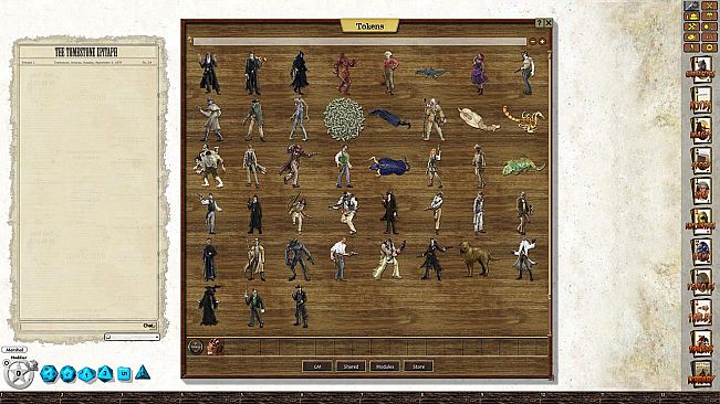 Fantasy Grounds - Stone and a Hard Place Figure Flats (Token Pack)