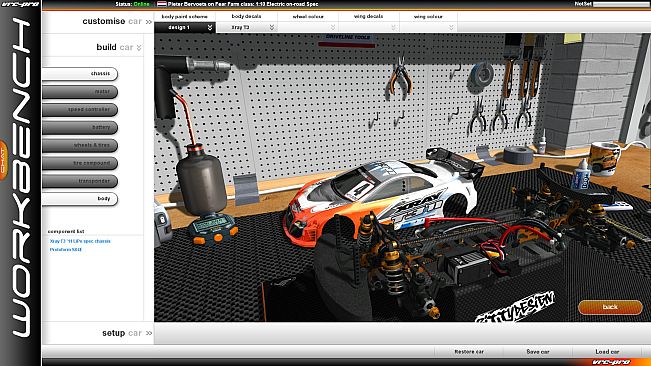 VRC PRO Branded cars and components Deluxe
