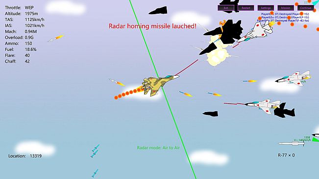 2D Dogfight - Lord of Sky