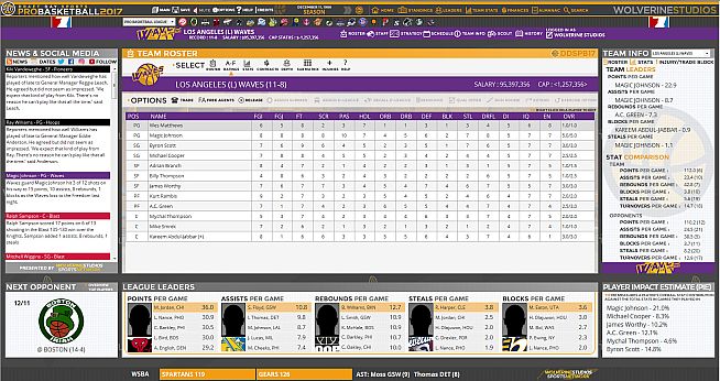 Draft Day Sports: Pro Basketball 2017