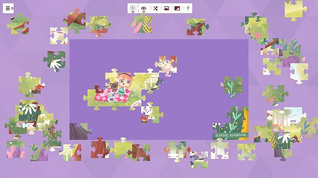 Alice in Wonderland - a jigsaw puzzle tale