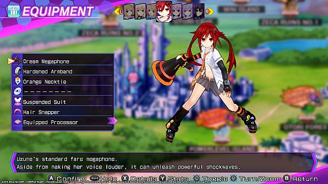 Hyperdimension Neptunia Re;Birth3 Uzume Battle Entry