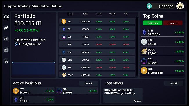 Crypto Trading Simulator