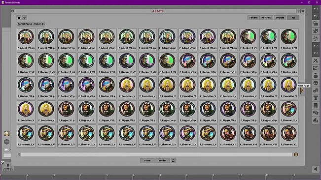 Fantasy Grounds - Portal Packs - Token Essentials: Running in the Shadows
