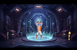 Swing Into Zero-G: Space Parkour Race