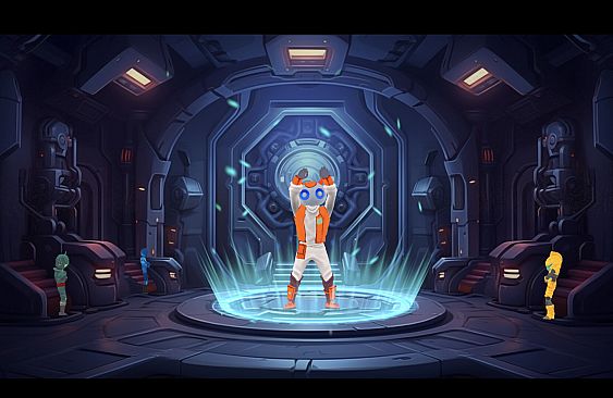 Swing Into Zero-G: Space Parkour Race