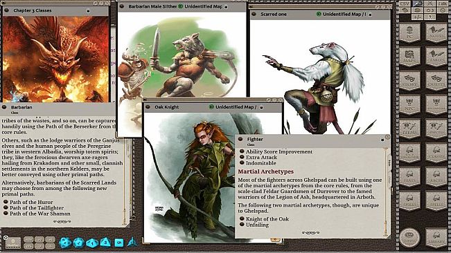 Fantasy Grounds - Scarred Lands Player's Guide