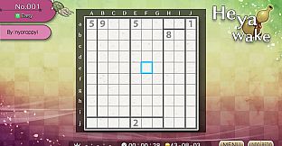 Puzzle by Nikoli W Heyawake